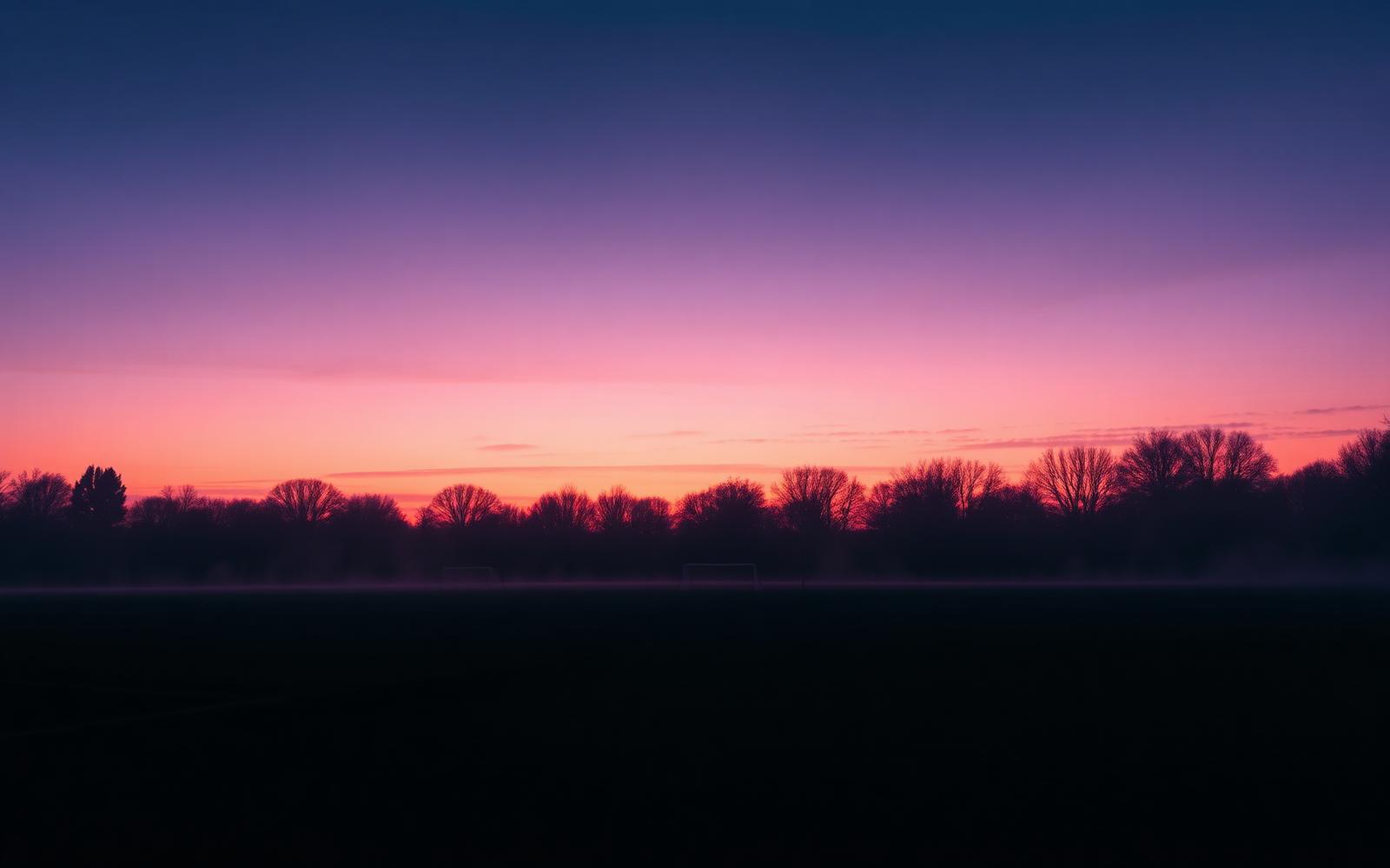 Pitch at dawn